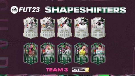 Shapeshifters Team 3: New Players & Icons In FIFA。